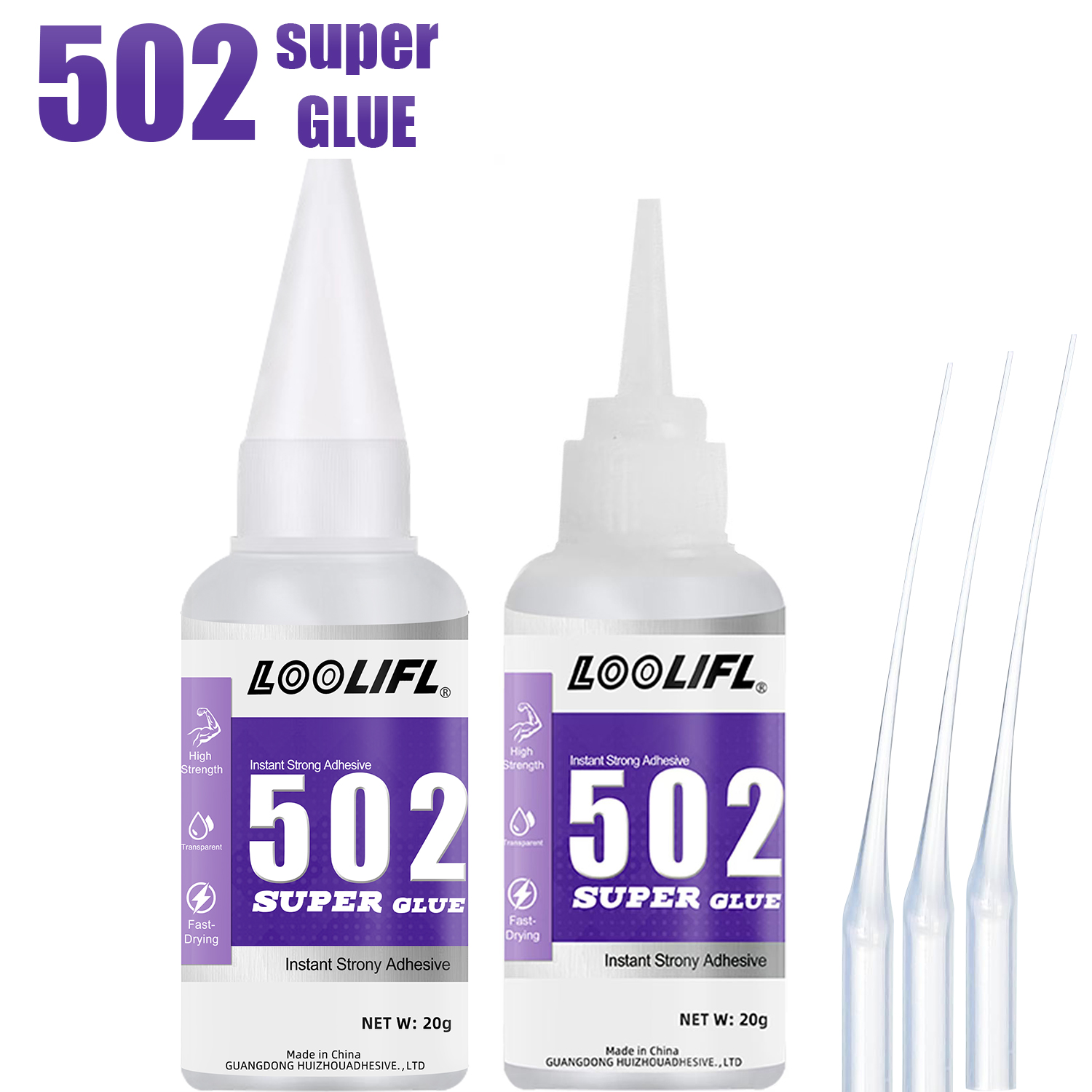 Woodworking Glue - 502 Superlijm Sneldrogende, sterke cyanoacrylaatlijm wordt