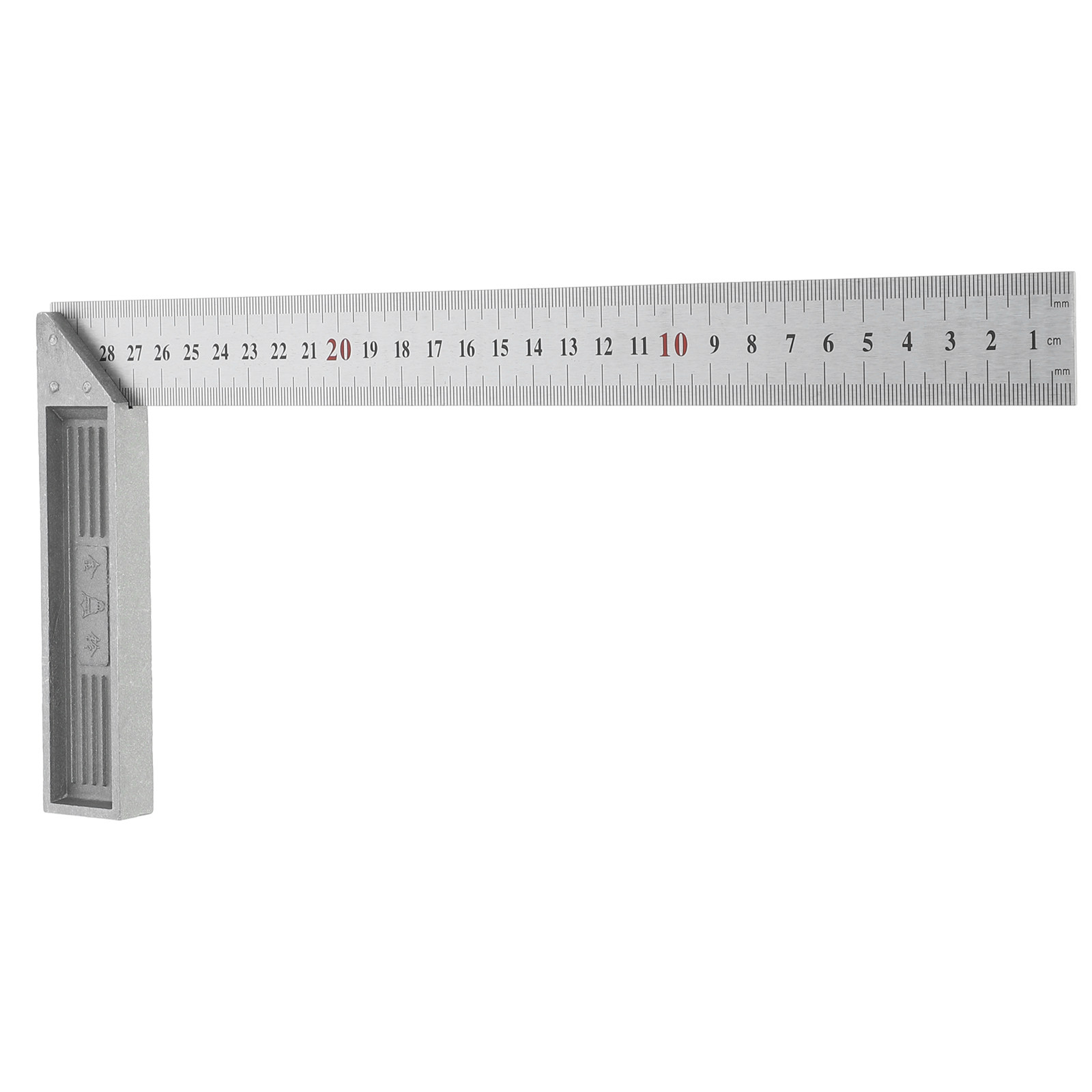 Woodworking Carpenter - Stalen liniaal L-hoek 90 graden rechte