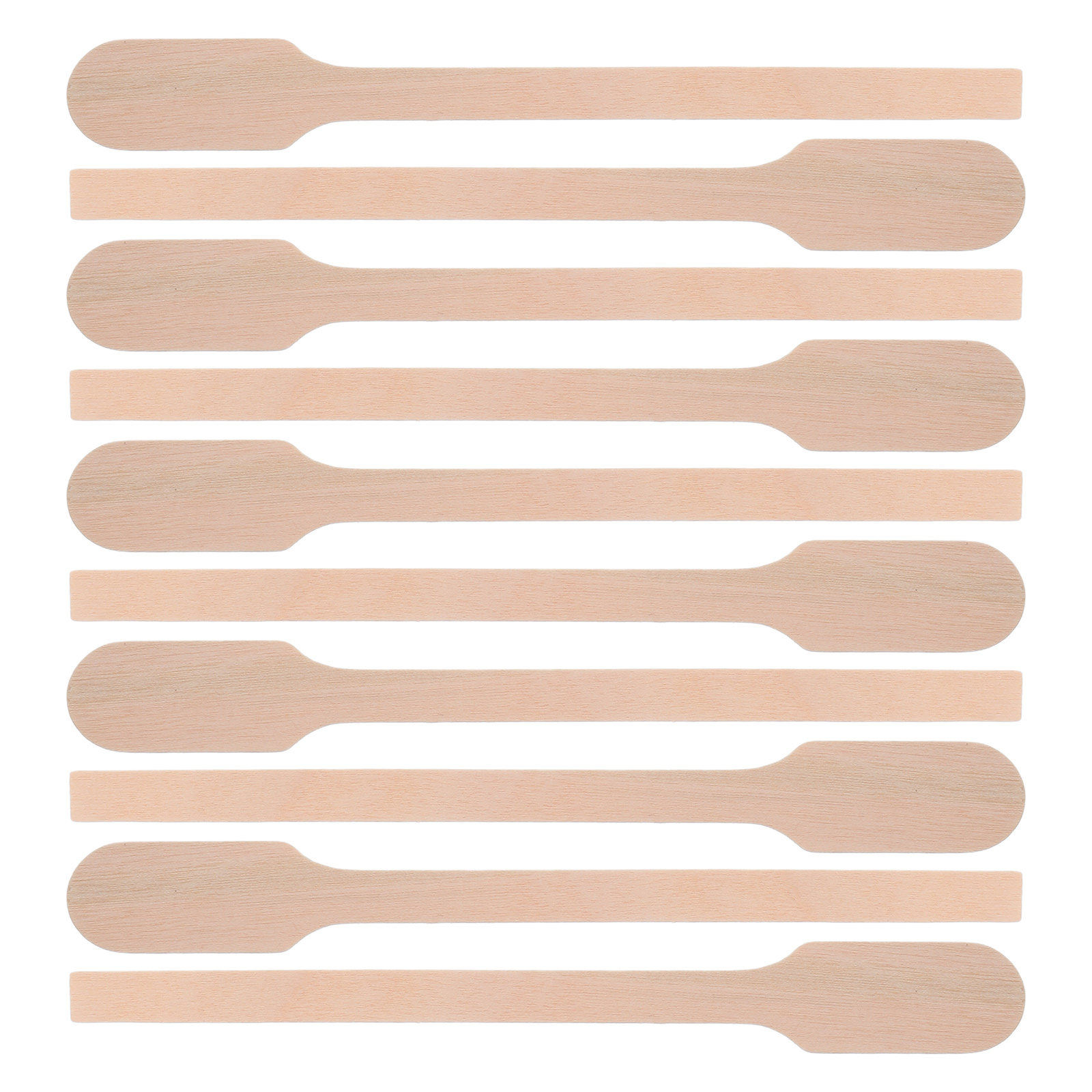 Woodworking Diy Projects - 200 stuks houten verfroerstokjes 5 inch