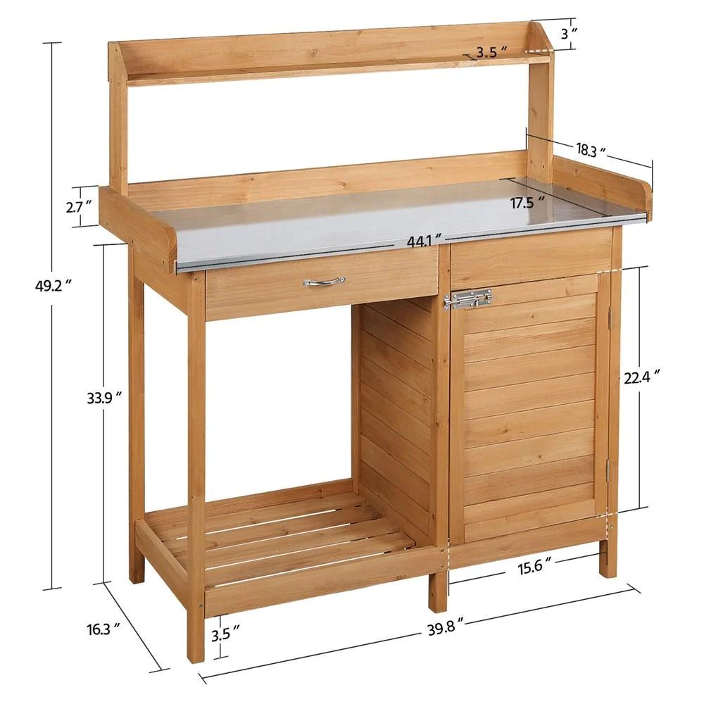 Buitenwerktafel van massief ho - Woodworking Outdoor Furniture recensie en prijs