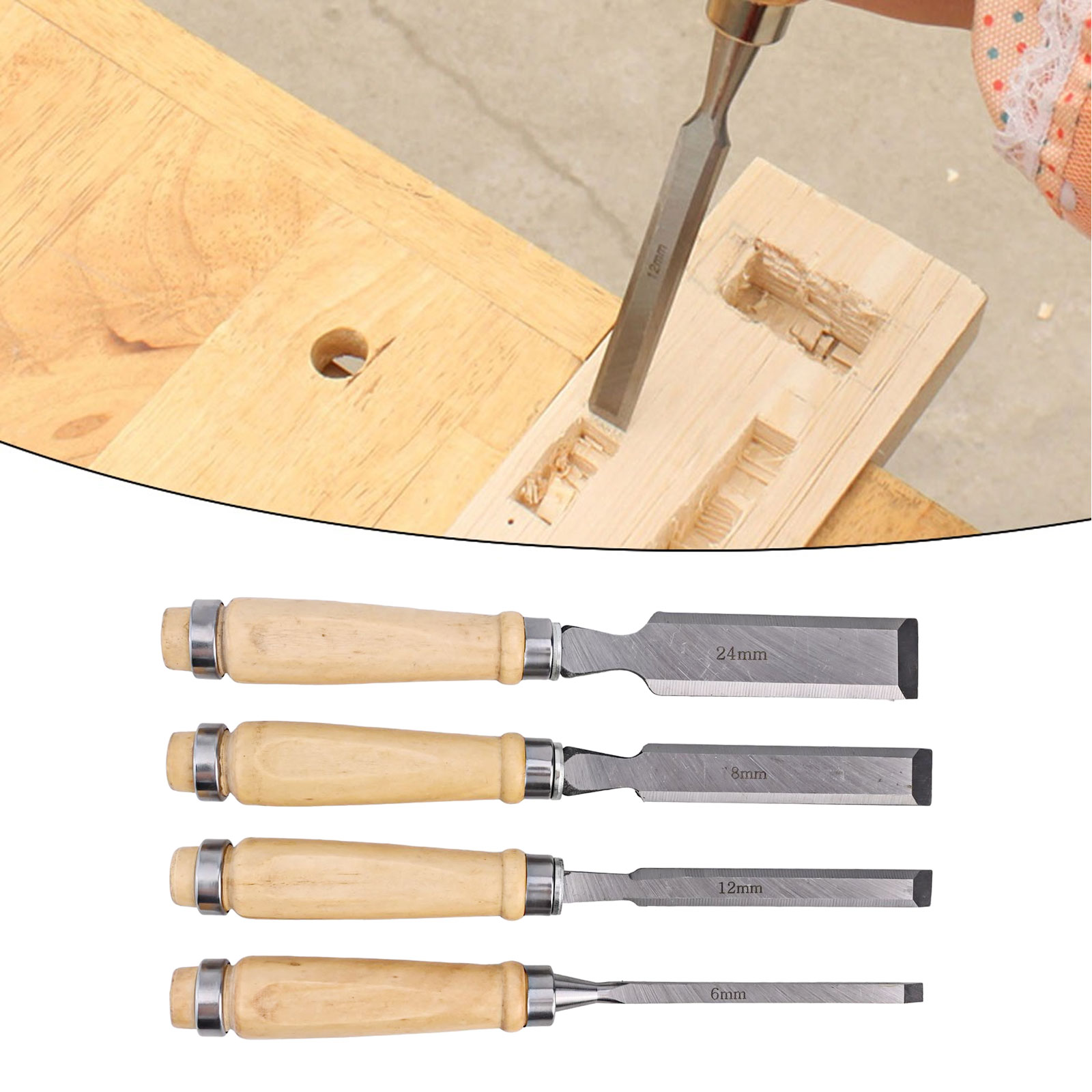 Lengte mes ongeveer 12 cm Snij - Wood Chisel Set recensie en prijs
