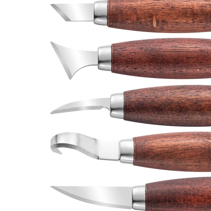 5-delige set houtsnijbeitels - - Woodworking Diy Projects recensie en prijs