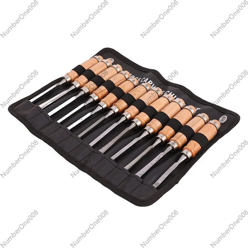 12-delige set houtsnijgereedsc - Wood Chisel Set recensie en prijs