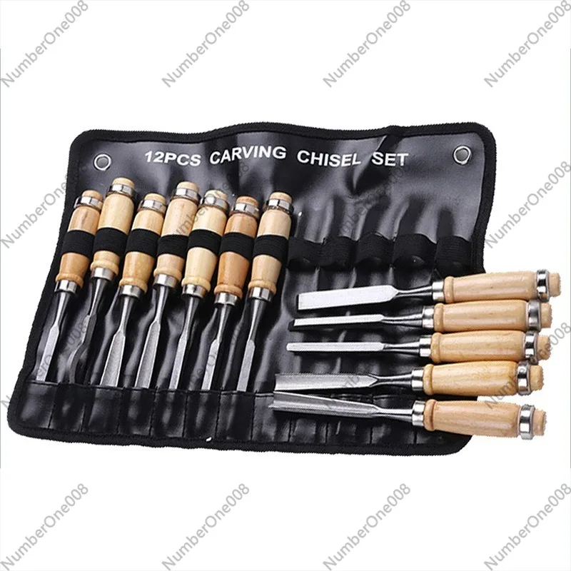 12-delige set houtsnijgereedsc - Wood Chisel Set recensie en prijs