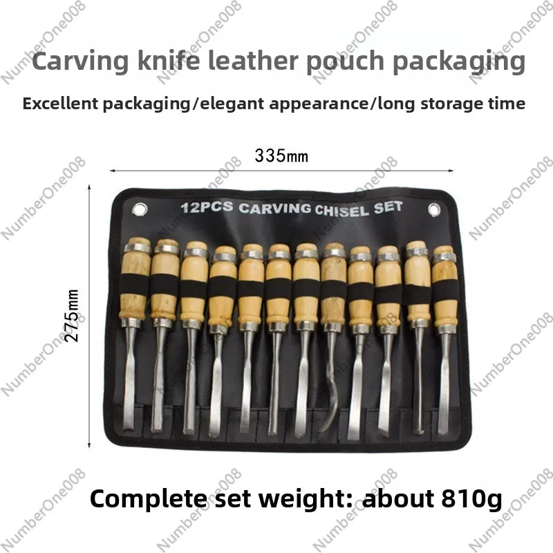 12-delige set houtsnijgereedsc - Wood Chisel Set recensie en prijs
