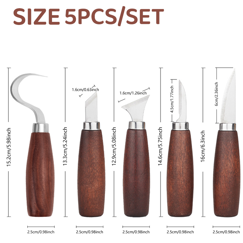 5 stks gereedschap voor houtsn - Wood Chisel Set recensie en prijs