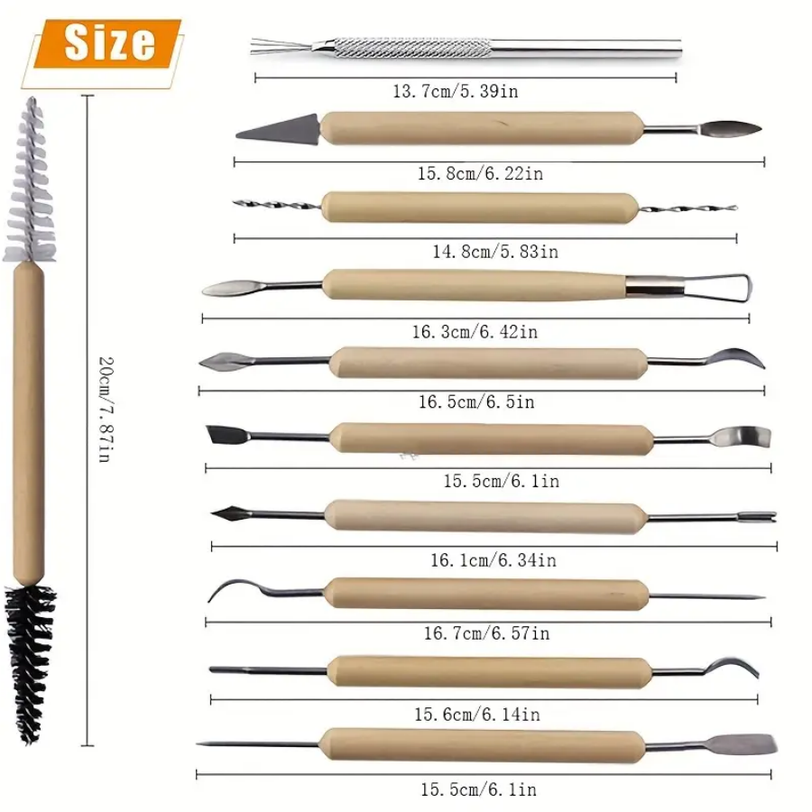 1SET Aardewerk Klei Beeldhouwe - Wood Chisel Set recensie en prijs
