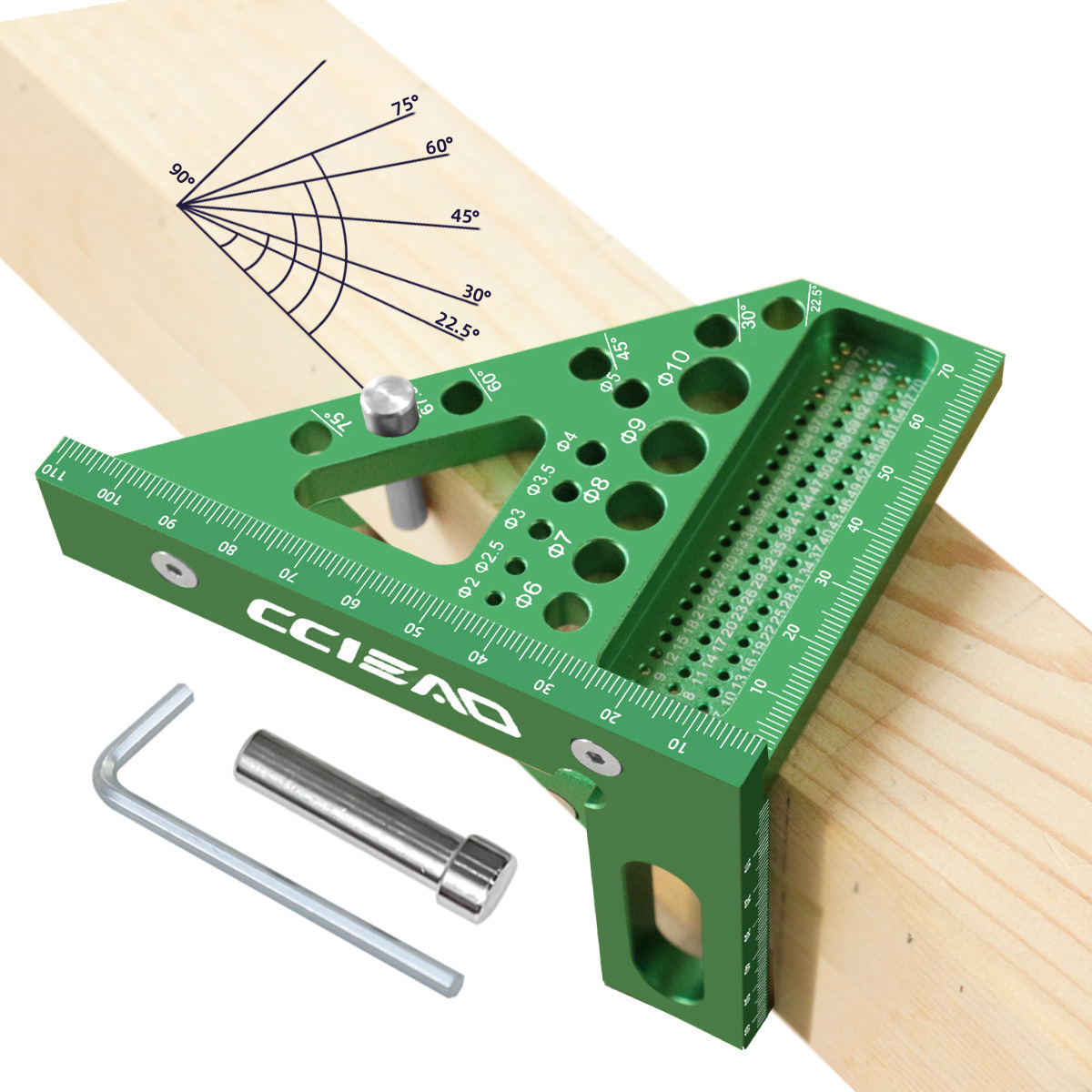 Timmerman vierkante 3D multi-h - Woodworking Carpenter recensie en prijs