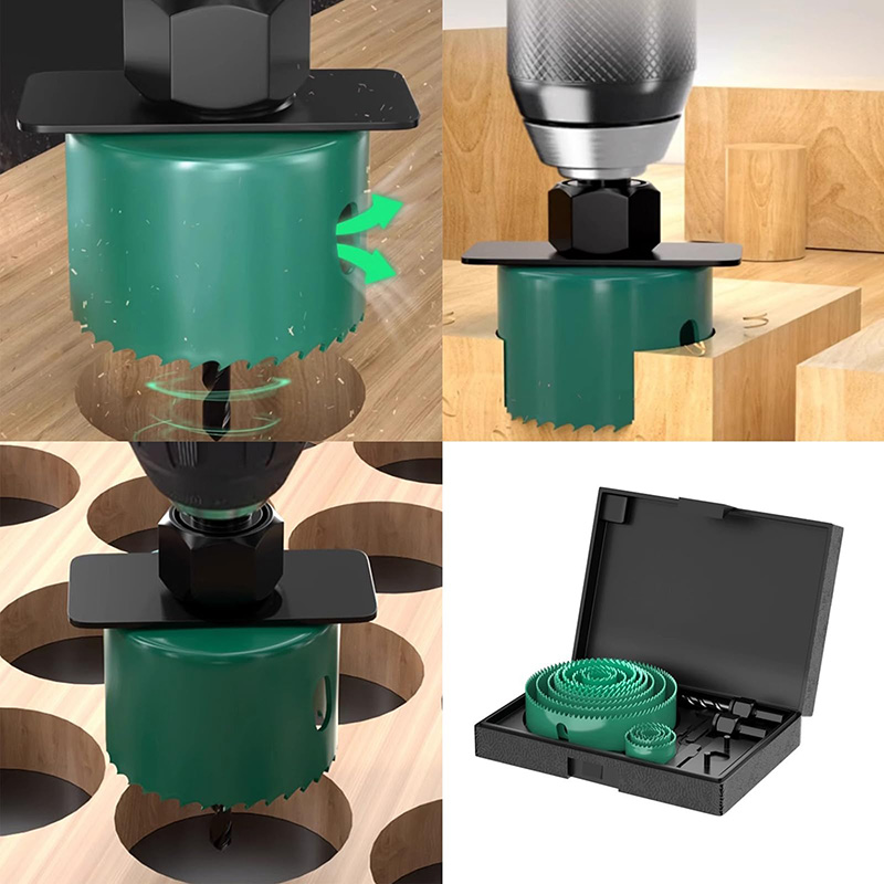 19/8/5-delige 19-127mm gatenza - Woodworking Man recensie en prijs
