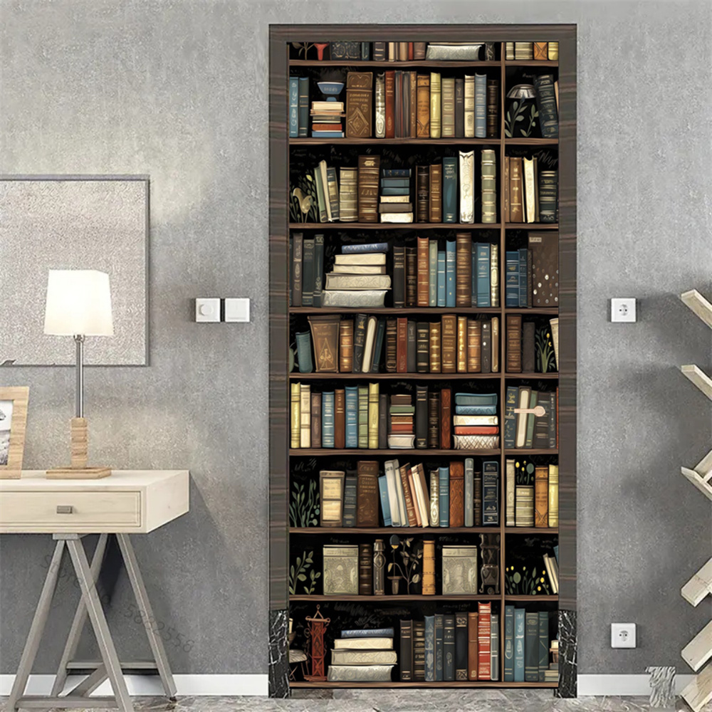 Wooden Door Mural Decal Sticke - Woodworking Glue recensie en prijs