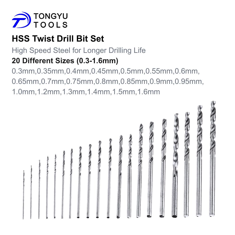 20 stuks Mini Twist Boorbits M - Woodworking Resin recensie en prijs