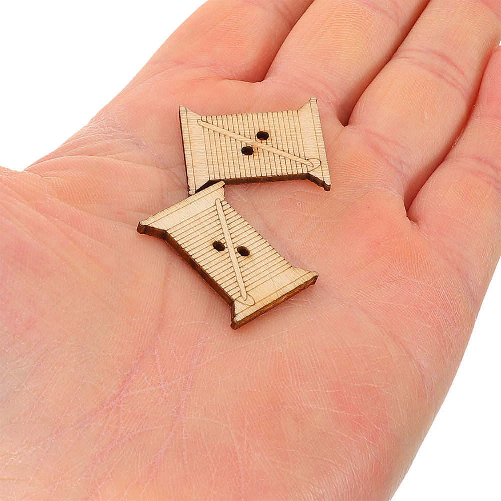100 stuks houten borduurgaren  - Woodworking Diy Projects recensie en prijs