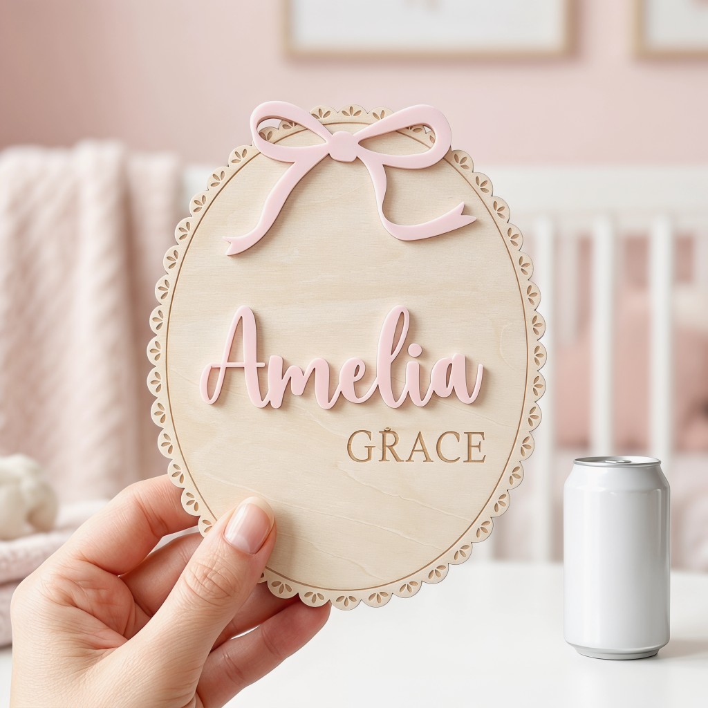 1Pc Custom Bow Lace Edge Baby  - Woodworking For Beginners recensie en prijs