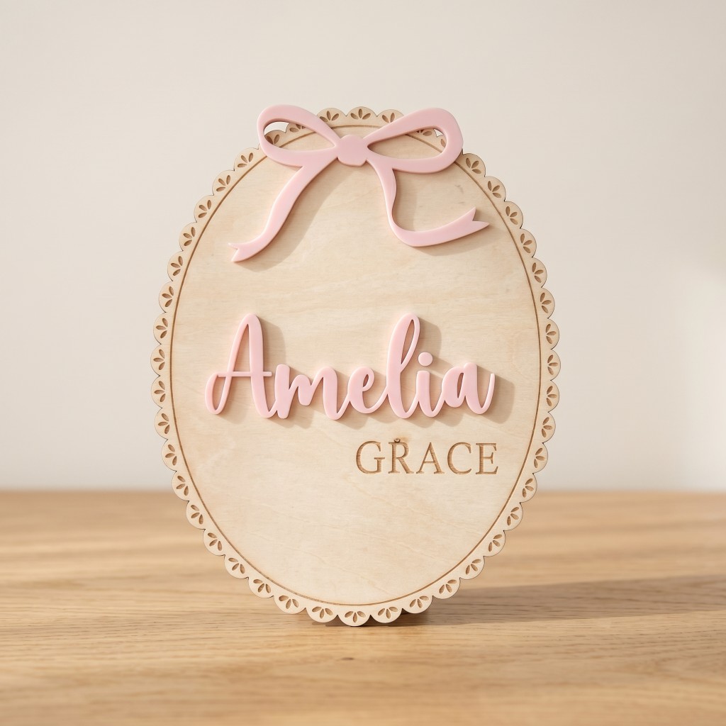 1Pc Custom Bow Lace Edge Baby  - Woodworking For Beginners recensie en prijs