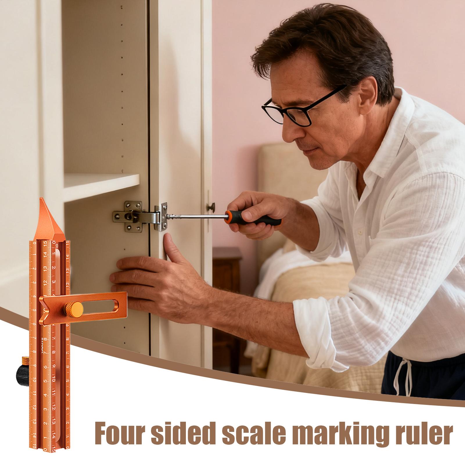 Houtmarkeringsgereedschap 4-zi - Woodworking Carpenter recensie en prijs