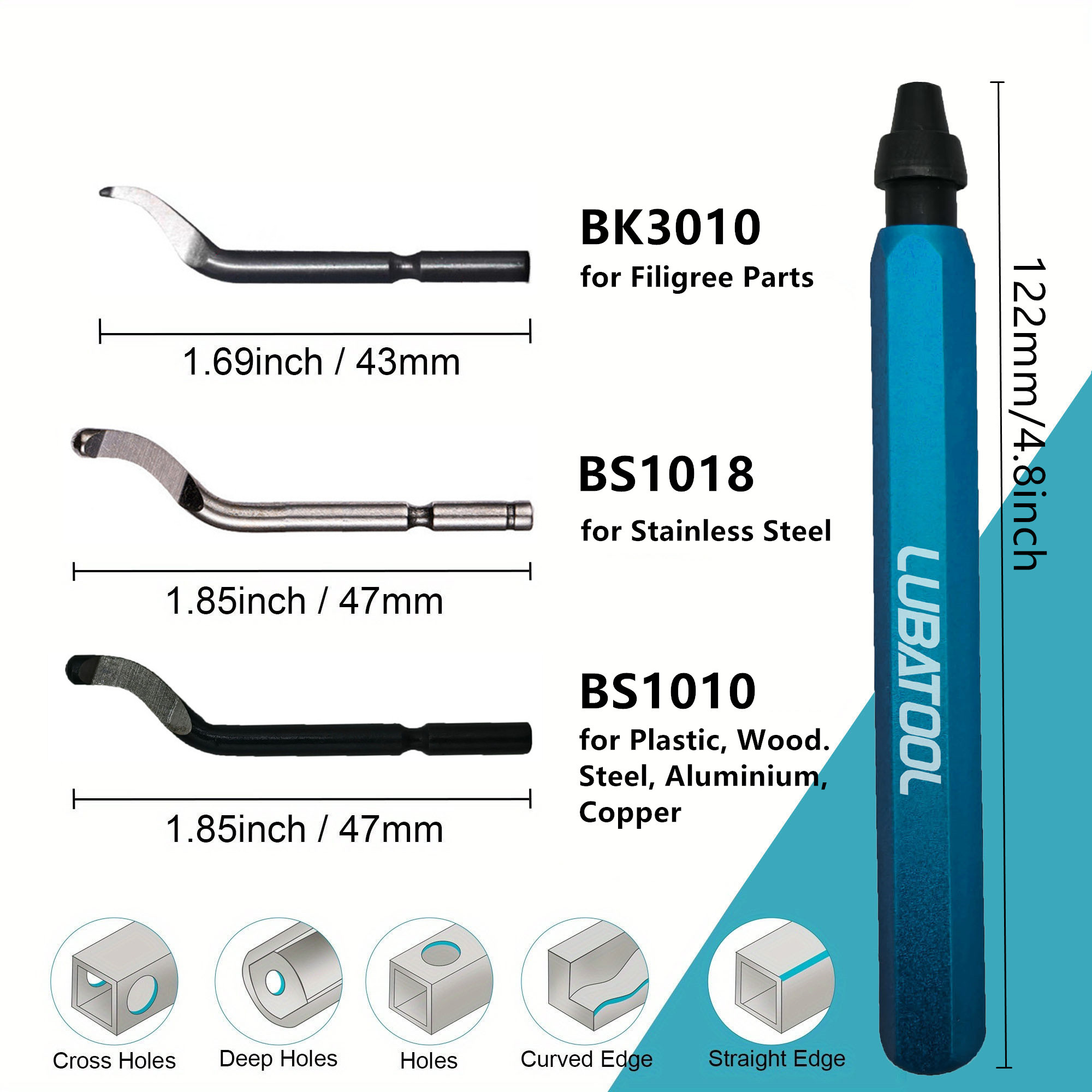 LUBATOOL ontbraamgereedschap m - Woodworking Resin recensie en prijs