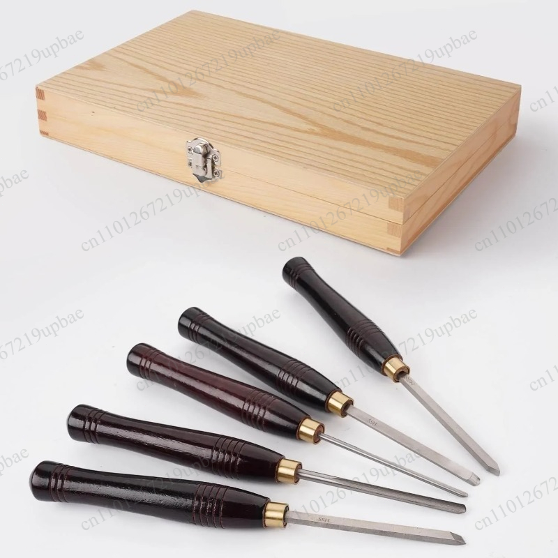 5-delige HSS-draaibankbeitelse - Wood Chisel Set recensie en prijs