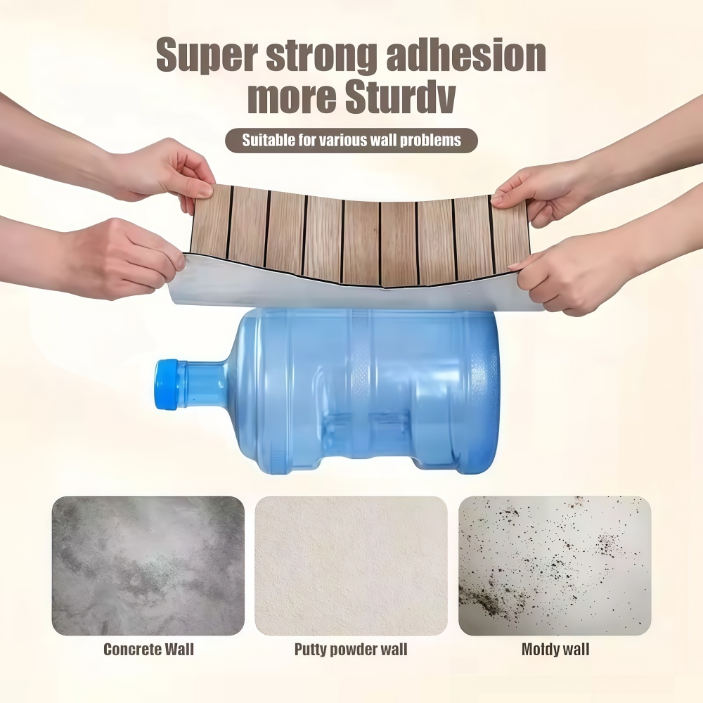 10 stuks houtnerf wandpanelen, - Woodworking Glue recensie en prijs